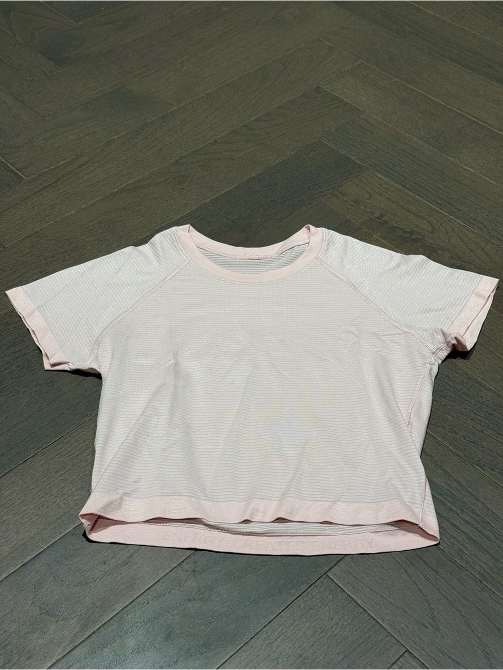Lululemon Swiftly Tech Cropped Shirt